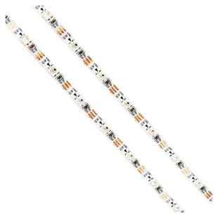 WS2812超窄2.6 3mm4mm5mmLED幻彩灯带5V贴片RGB彩色灯带跑马灯12V