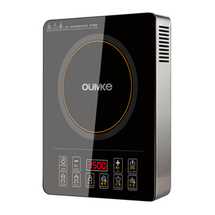 【高端配置】大功率电磁炉家用智能3500W非凹面新款炒菜节能正品