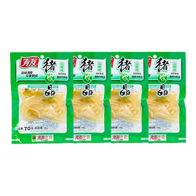 有友泡椒猪皮晶70gx9袋网红零食