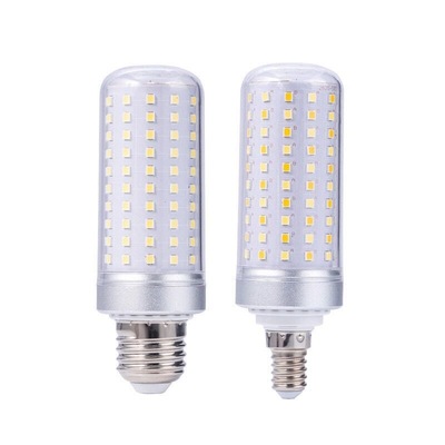 led玉米灯节能灯e27e14大小螺口家用吊灯照明灯泡三色变光光源