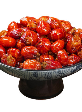 廖记棒棒鸡香辣小龙虾尾100g即食熟食虾球四川卤味零食冷吃袋装