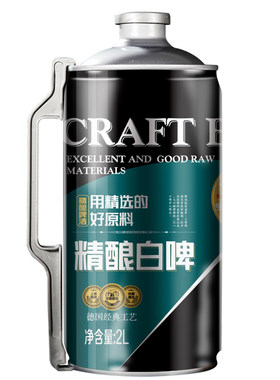 俊佳2L精酿啤酒全麦发酵德式工艺
