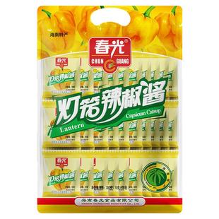 春光海南特产调味海南黄灯笼辣椒酱300g灯笼椒辣椒红灯笼野山椒