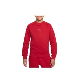 Nike耐克儿童舒适百搭加绒圆领套头运动休闲卫衣FD3215-687