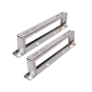 304不锈钢空调支架加厚外机落地支架垫高底座1-5P空调支架地架