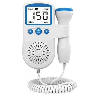 多普勒胎心监护仪器孕妇家用听胎心监护胎动听诊无充电辐射检测仪