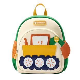 贝肽斯幼儿园书包儿童入学用男童女孩外出小背包宝宝2岁3双肩护脊