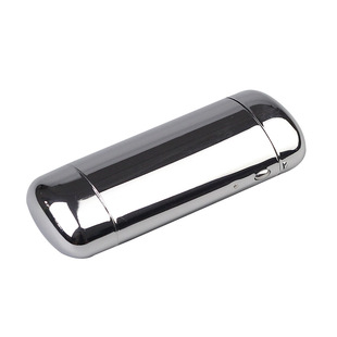 日本订单合金圆筒近视眼镜盒子ins 少女防压便携小眼镜盒男款学生