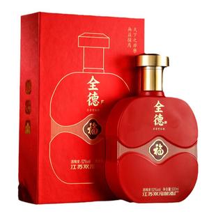 江苏双沟酿酒厂全德福浓香型白酒 婚宴礼盒装 纯粮食发酵年份原浆