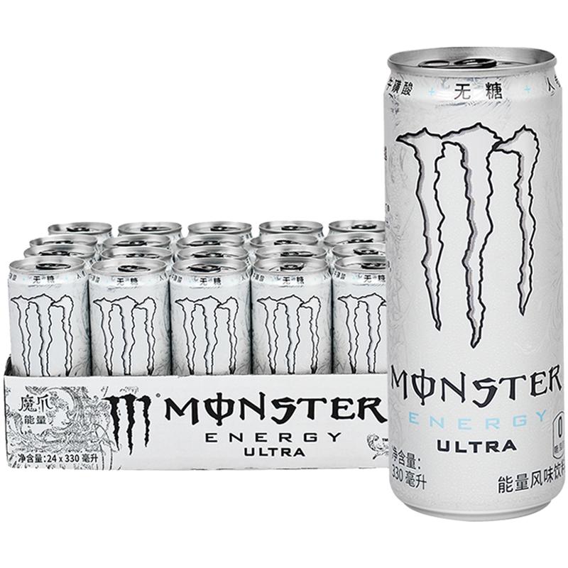 可口可乐Monster魔爪功能饮料超越运动能量风味饮料330ml*24整箱