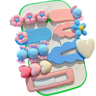 儿童发卡头饰侧边碎发夹2023新款女孩发饰女童可爱宝宝刘海夹bb夹