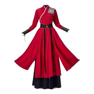 雪龙吟舞蹈演出服天地龙鳞儿童九州同表演运动会开幕式中国龙扇子