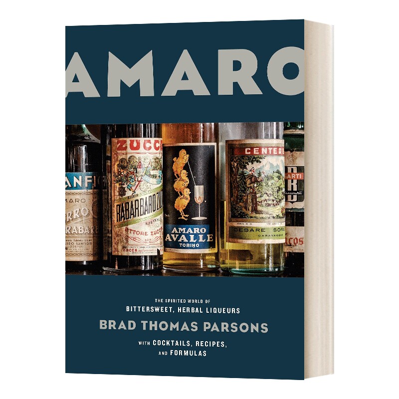英文原版 精装 Amaro 鸡尾酒调制指南 精装 英文版 进口英语原版书籍