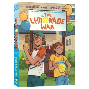 The Lemonade War 柠檬水战争 儿童理财经济悬疑多元化小说 桥梁漫画 青少年课外读物 英文原版进口儿童图书