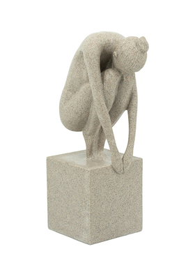 瑜伽女艺术轻奢装饰品家居摆件