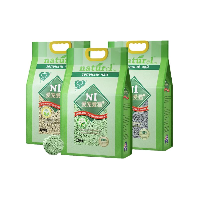 N1猫砂膨润土豆腐砂整箱可冲厕所