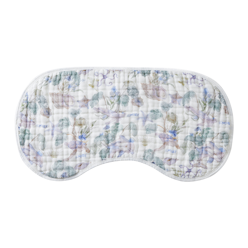 嫚熙婴儿纱布云片枕 A类防吐奶透气枕巾