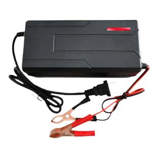 12V电瓶充电器12伏20AH32AH36A电动车单块铅酸电池充电机修复通用