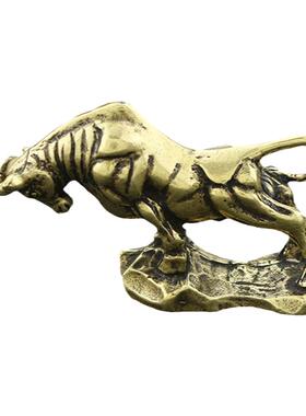 华尔街运势如虹生肖牛模型工艺品