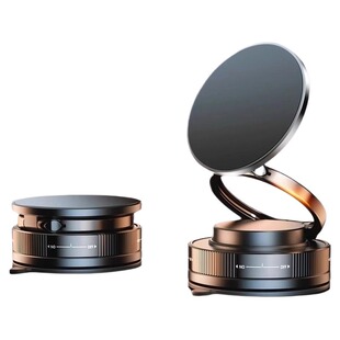 徕本2025新款真空吸附磁吸手机支架自拍神器桌面浴室车载导航直播