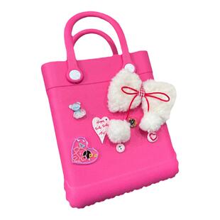 Michelle Girl2025新款eva洞洞包可爱洋气夏季沙滩度假包简约手提