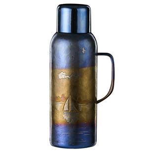 格丽思GREENIS纯钛传家壶传世壶保温壶定制款高端送礼过节日高档