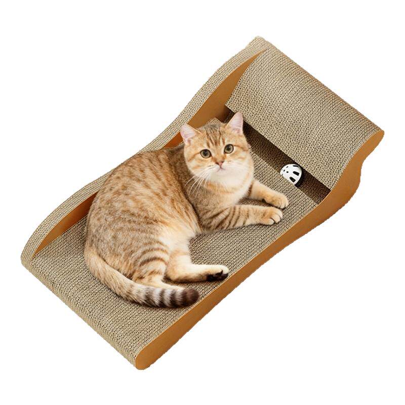 猫抓板贵妃躺椅高档耐磨瓦楞纸