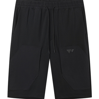 七匹狼抗起球吸湿排汗针织短裤