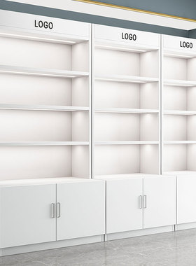 化妆品展示柜理发美甲店货柜超市礼品样品展示架美容院产品陈列柜