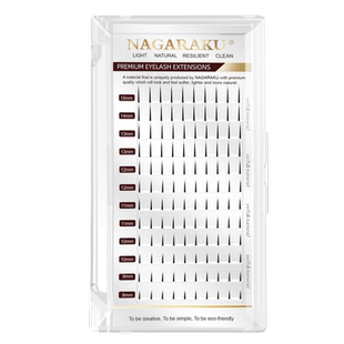 NAGARAKU单根仙子毛/A型朵毛嫁接漫画睫0.07CD芭比仙女睫放大双眼