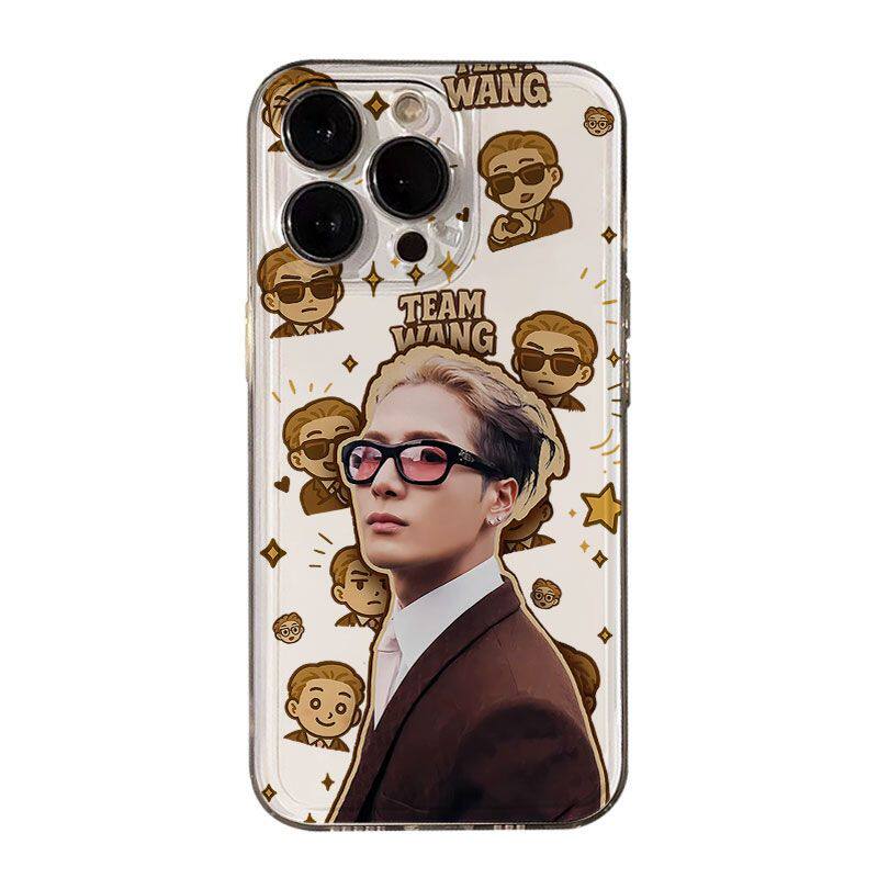 戴眼镜王嘉尔iPhone13苹果14创意OPPORENO16透明12ProMax小众红米TURBO5软17适用15LUS手机壳ins风华为PURA90
