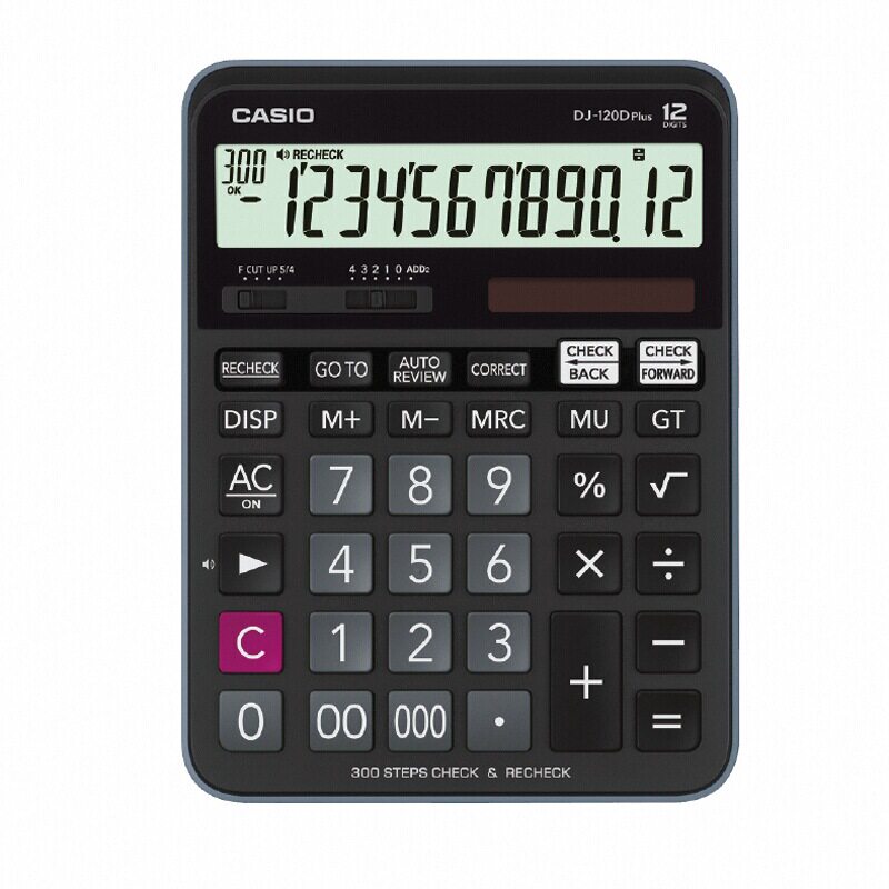 casio卡西欧计算器会计专用税率