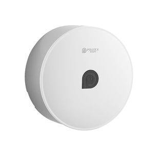 波洛克免打孔壁挂大盘卷纸盒商用家用卫生间抽纸纸巾盒厕所纸巾架