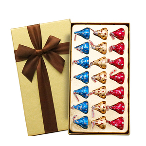 进口好时巧克力礼盒装kisses送男女生孩子生日圣诞节糖果新年礼物