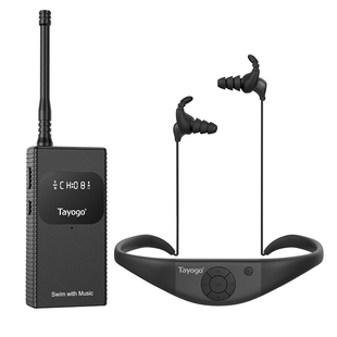 Tayogo游泳耳机入耳式水下防水游泳听手机音频无需下载运动跑步