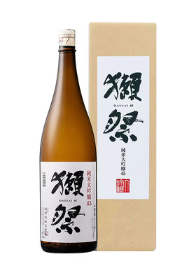 中文标签獭祭日本原装进口包税