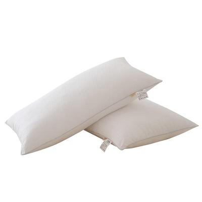 乐优家枕头枕芯舒弹纤维酒店枕成人家用宿舍睡眠护颈枕头单只枕芯