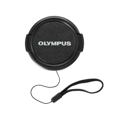 奥林巴斯单反相机镜头盖penftv保护盖em epl om 37mm35dc带防丢绳