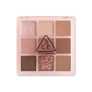 3ce眼影盘九色芋泥盘somedef黄油盘雀斑粉overtake裸砂粉smoother