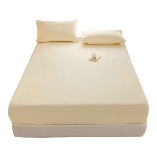 新疆纯棉床笠罩单件2026新款床罩防尘全棉床垫保护罩床单套三件套