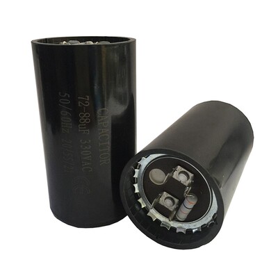 CD60/330V冷库空调制冷压缩机130-156UF电冰柜启动器辅助美规电容