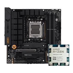 AMD锐龙5 7500F/9600X/7600X华硕套装搭B650M/B850M主板CPU套装