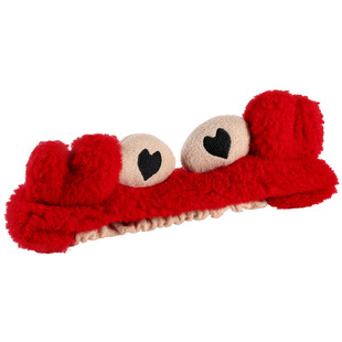 新款秋冬束发带女洗脸的专用弹力无痕发箍化妆毛绒防滑发带敷面膜