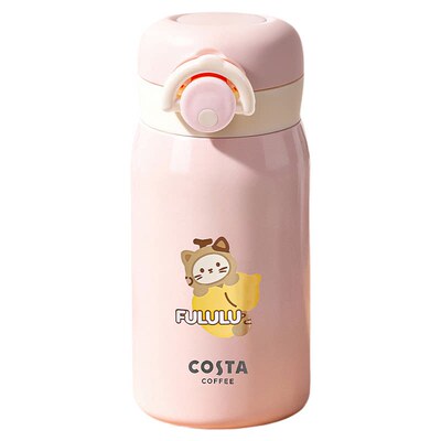 COSTA迷你保温杯口袋吸管水杯