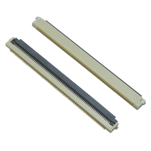 Holy FPC/FFC连接器 间距0.5MM H1.8mm 80P 翻盖下接贴片式连接器