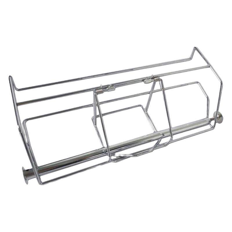 超市连卷袋支架不锈钢塑料袋支架挂式手撕连卷袋支架子散称袋支架
