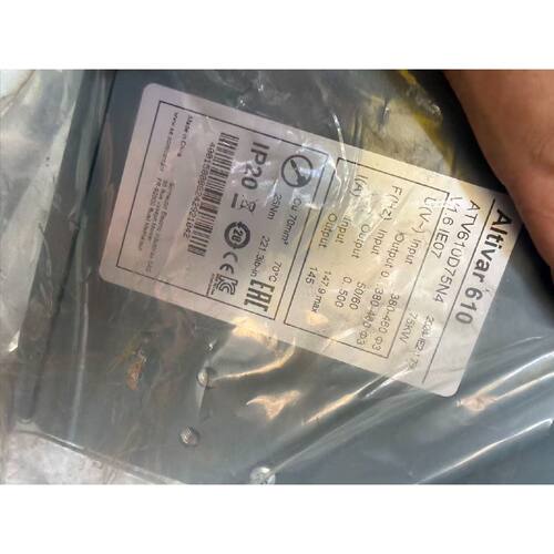 询价下单施耐德610系列变频器ATV610D75N4 75KW 新机