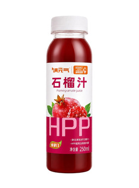 光明满元气HPP石榴汁100%NFC果汁