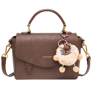 奥康小方包2026新款女式通勤手提小包大容量斜挎包2025质感单肩包