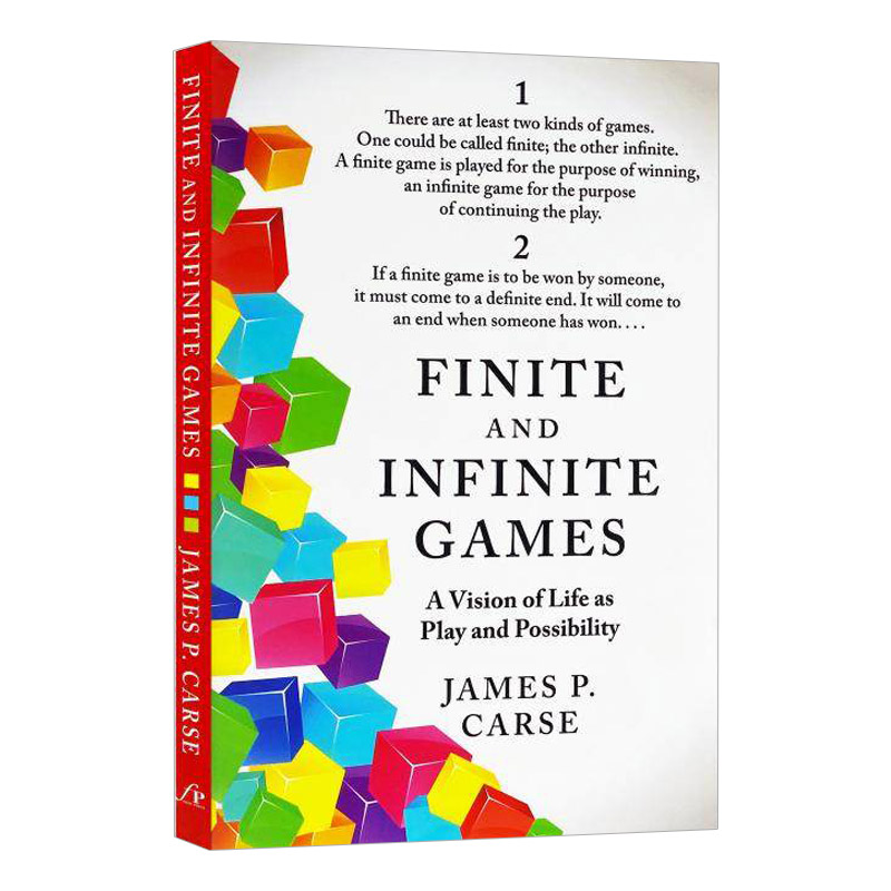 英文原版 Finite and Infinite Games 有限与无限的游戏 英文版 进口英语原版书籍